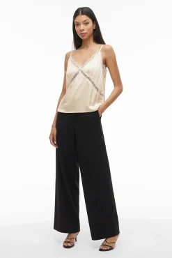 Vila T-Shirts-0 Tostado