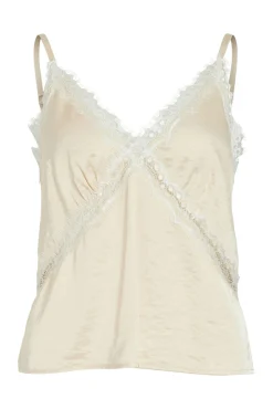 Vila T-Shirts-0 Tostado