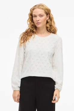 Vila T-Shirts-0 Branco