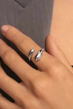 Singularu Joalharia E Bijuteria-Abbraccio ring cinzento