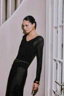 Hoss Intropia Vestidos-Abigail. Vestido Preto