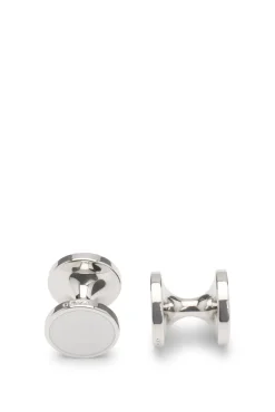 HUGO Gravatas-Abotoaduras redondas Branco