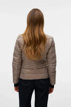 Vero Moda Sobretudos|Casacos-Abrigo ultraleve acolchoado Cinzento