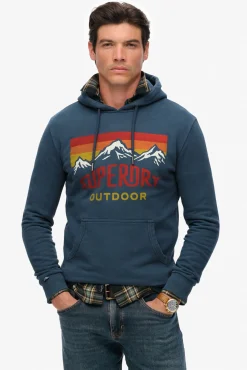 Superdry Sweatshirts-ajuste com Sweatshirt azul