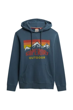 Superdry Sweatshirts-ajuste com Sweatshirt azul