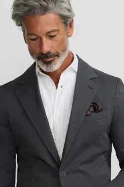 Silbon Blazers|Blazers-Americano casual Cinzento