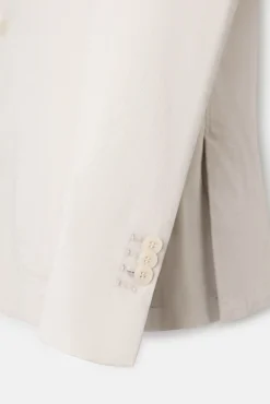 Silbon Blazers|Blazers-Americano casual Ecru