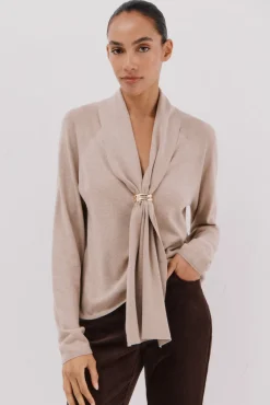 Cortefiel Camisolas-Arco de Jersey Tostado