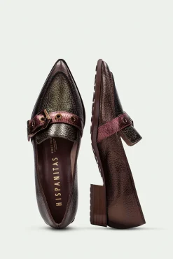 Hispanitas Sabrinas|Saltos-Bailarina TURIN com bico fino e fivela maxi Multicolorido