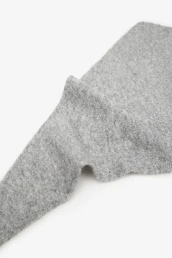 Cortefiel Cachecol-Bandana de malha Cinzento