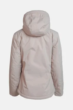 Izas Sobretudos-Belvis com casaco acolchoada impermeável rosa