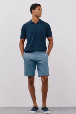 Cortefiel Calças|Chinos-Bermuda chino Azul