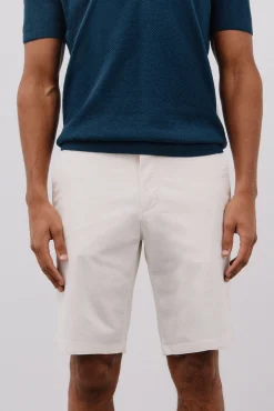 Cortefiel Calças|Chinos-Bermuda chino Ecru