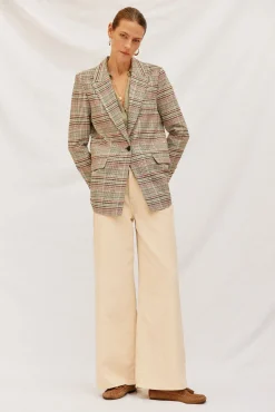 Cortefiel Blazers-Blazer aos quadrados Granada