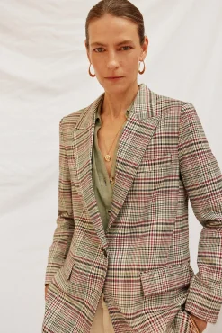 Cortefiel Blazers-Blazer aos quadrados Granada