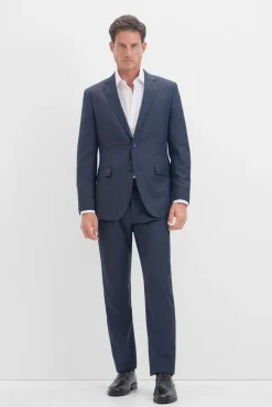 Cortefiel Blazers|Blazers-Blazer birdseye coolmax® Azul