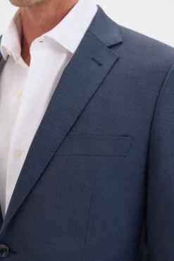 Cortefiel Blazers|Blazers-Blazer birdseye coolmax® Azul