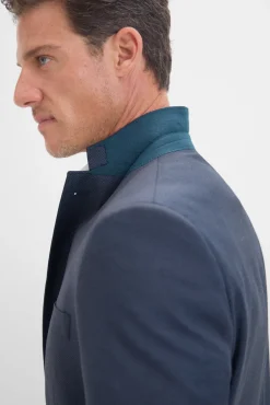 Cortefiel Blazers|Blazers-Blazer birdseye coolmax® Azul