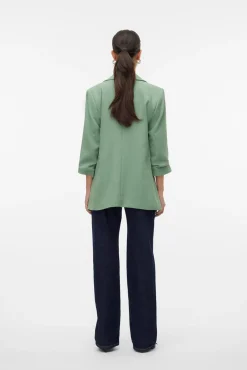 Vero Moda Blazers-Blazer básica Verde