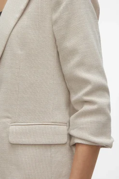 Vero Moda Blazers-Blazer básica Tostado