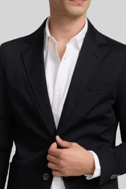 Silbon Blazers|Blazers-Blazer casual Azul