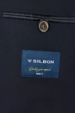 Silbon Blazers|Blazers-Blazer casual Azul