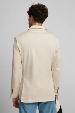 Silbon Blazers|Blazers-Blazer casual Tostado