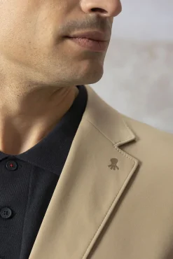 elPulpo Blazers|Blazers-Blazer cinza clássico ultraleve Castanho