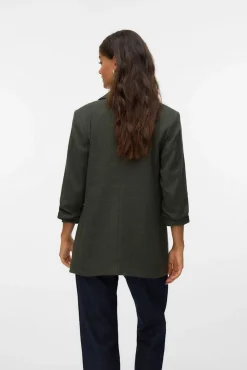 Vero Moda Blazers-Blazer com manga 3/4 Cinzento