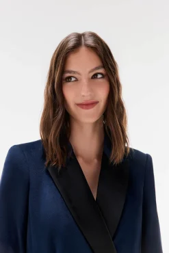 TFP by Tamara Falcó Blazers-Blazer combinado Azul