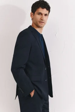 Cortefiel Blazers|Blazers-Blazer Coolmax liso Azul