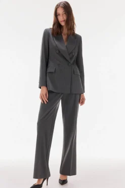 TFP by Tamara Falcó Blazers-Blazer cruzado Cizento