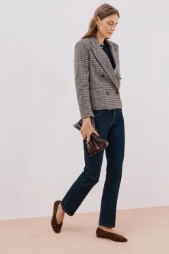 Cortefiel Blazers-Blazer curto Cinzento