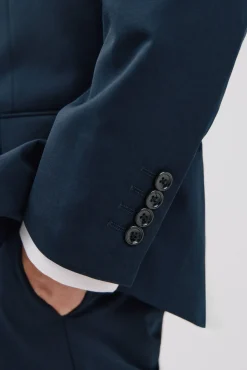 Cortefiel Blazers|Blazers-Blazer liso coolmax® Azul