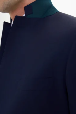 Cortefiel Blazers|Blazers-Blazer liso coolmax® Azul