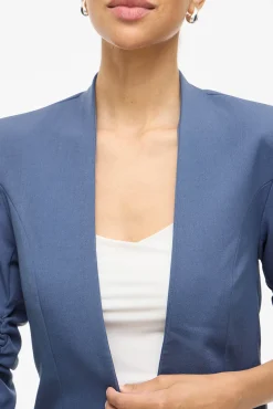 Vila Fatos|Blazers-Blazer manga 3/4 Azul