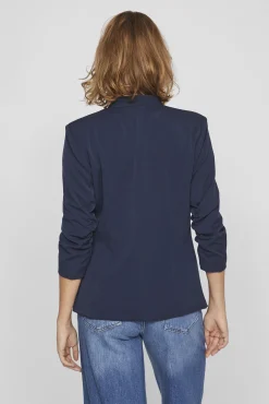 Vila Fatos|Blazers-Blazer manga 3/4 Azul