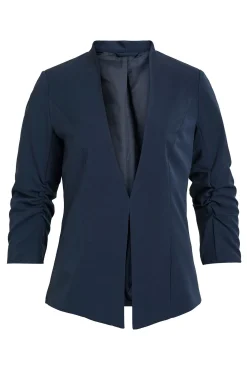 Vila Fatos|Blazers-Blazer manga 3/4 Azul