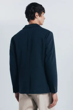 Springfield Blazers|Blazers-Blazer olho de perdiz azul