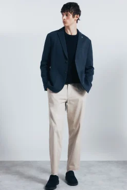 Springfield Blazers|Blazers-Blazer olho de perdiz azul