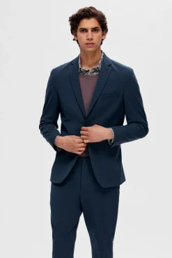 Selected Blazers|Blazers-Blazer Slim Fit Azul