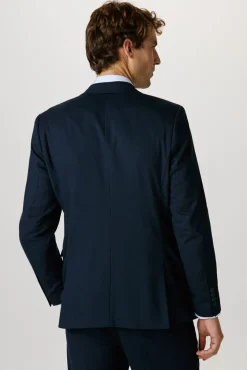 Selected Blazers|Blazers-Blazer Slim Fit com lã Azul