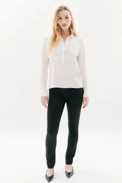 Caroll Blusas-Blusa 100% viscose Ecru