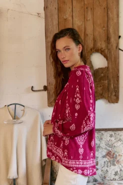 Jaase Blusas-Blusa Bree com estampado Amalie Granada