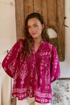 Jaase Blusas-Blusa Bree com estampado Amalie Granada