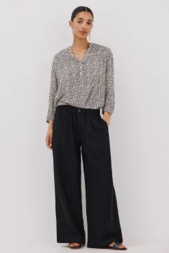 Cortefiel Blusas-Blusa com cintado = entallado frontal Impress&atilde;o