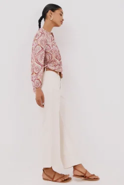 Cortefiel Blusas-Blusa com cintado = entallado frontal Granada