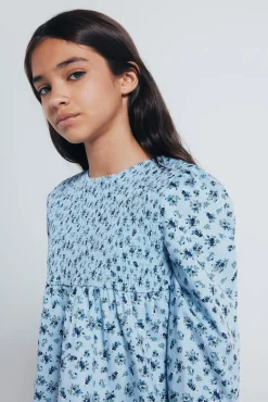 Springfield Kids Malhas|Blusões-Blusa de manga comprida para menina azul