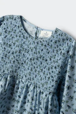 Springfield Kids Malhas|Blusões-Blusa de manga comprida para menina azul