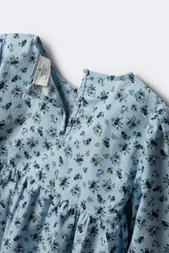 Springfield Kids Malhas|Blusões-Blusa de manga comprida para menina azul